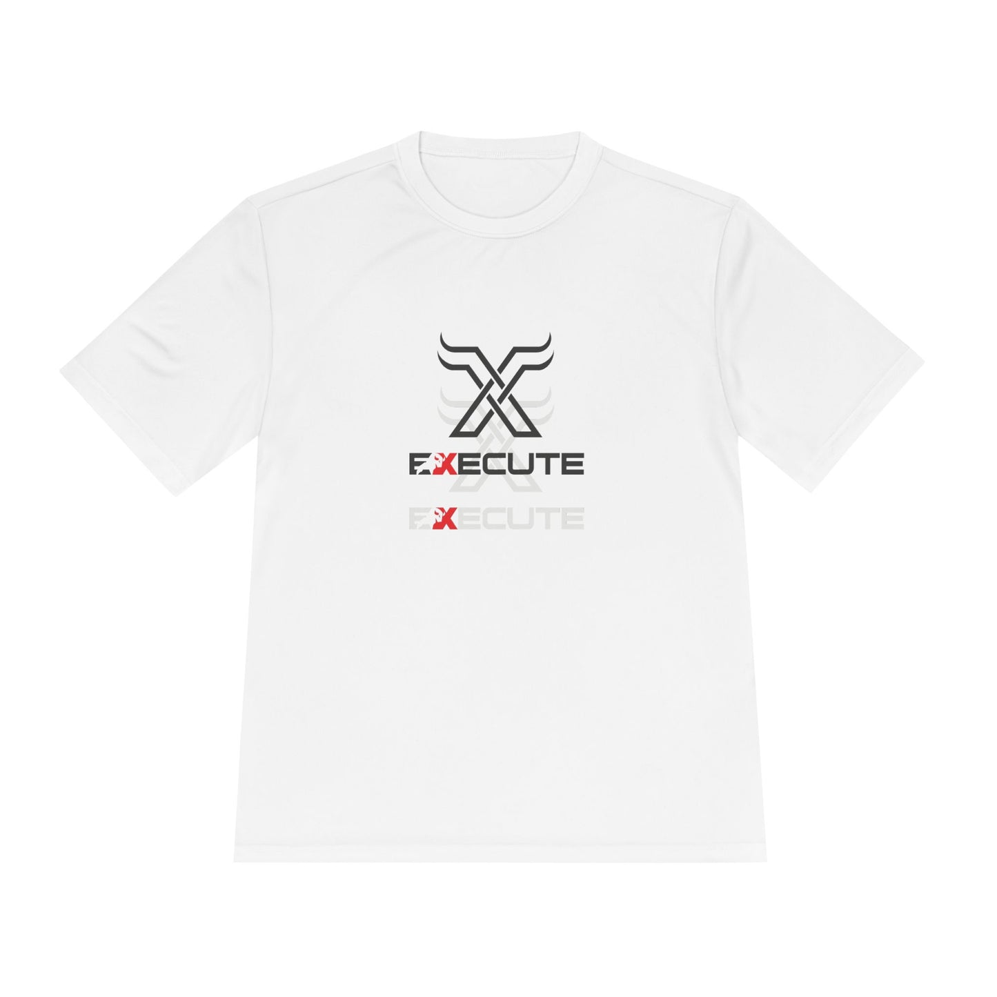 Execute Logo Performance Tee — Moisture-Wicking Athletic Shirt